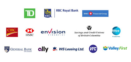 Apply Auto Loan our network logos