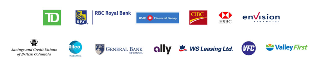 Apply Auto Loan our network logos